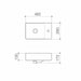 Urbane II Hand Wall Basin (1 Tap Hole)
