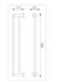 Millennium Cioso Double Towel Rail