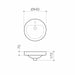 Caroma Cosmo Inset Basin - 1TH