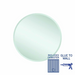 Thermogroup Kent 18mm Bevel Round Mirror Glue-to-Wall and Demister