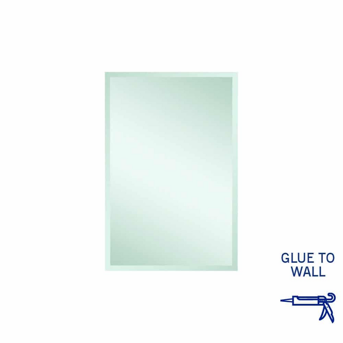 Montana Rectangle 25mm Bevel Edge Mirror - Glue-to-Wall