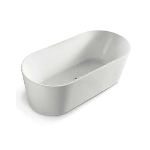 Prato Freestanding Acrylic Bath 1400mm Gloss White