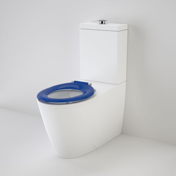 Caroma Care 800 Cleanflush® Wall Faced Toilet Suite - Pedigree II Care SF SB - with GermGard®