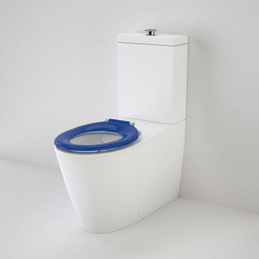 Caroma Care 800 Cleanflush® Wall Faced Toilet Suite - Pedigree II Care SF SB - with GermGard®