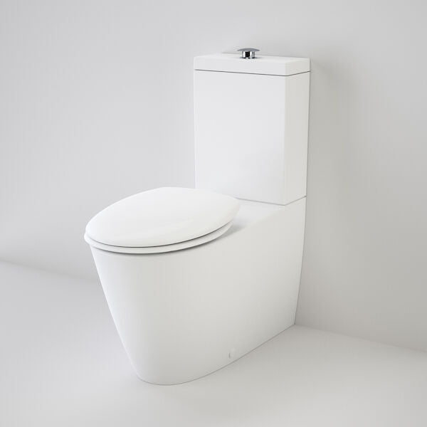 Caroma Care 800 Cleanflush® Wall Faced Toilet Suite Caravelle Care DF WH - WITH GERMGARD®