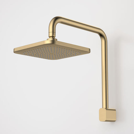Caroma Luna Fixed Overhead Shower Brushed Brass