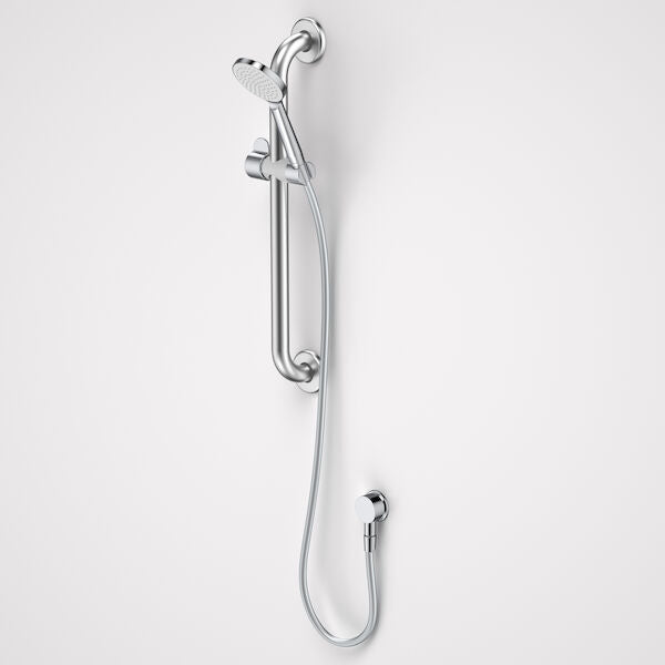 Caroma Care Support Shower Set - 600mm Rail - Chrome