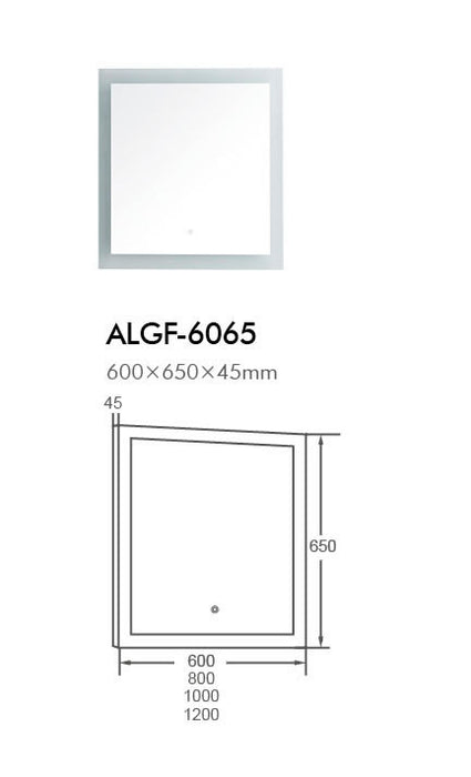 BNK ALGF-6065 LED Mirror