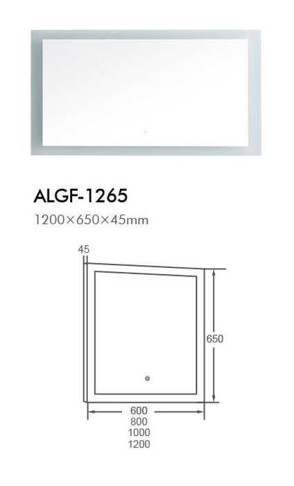 BNK ALGF-1265 LED Mirror