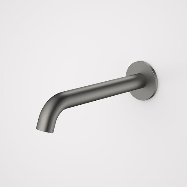 Caroma Liano II 210mm Basin / Bath Outlet - Round - Gun Metal - Lead Free