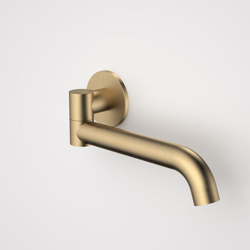 Caroma Liano II 220mm Bath Swivel Outlet - Round - Brushed Brass