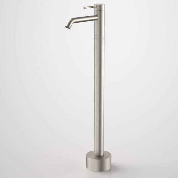 Caroma Liano II Freestanding Bath Filler - Brushed Nickel