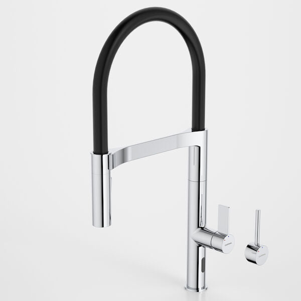 Caroma Liano II Pull Down Sensor Sink Mixer with Dual Spray - Chrome - Lead Free