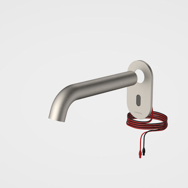 Caroma Liano II Sensor 210 Wall Outlet Sales Kit - Brushed Nickel - Lead Free