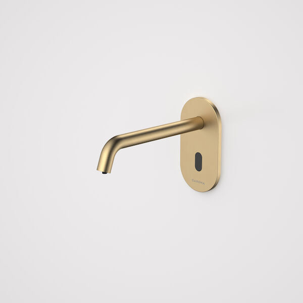 Caroma Liano II – Sensor Wall Mounted Soap Dispenser Kit - Brushed Brass