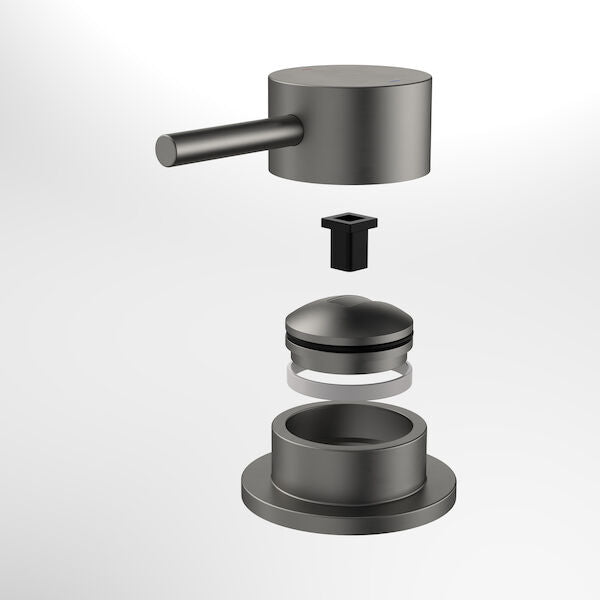 Caroma Liano II Hob Mixer - Trim Kit - Gun Metal