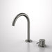 Caroma Liano II Hob Basin Mixer Set 160mm - Gun Metal