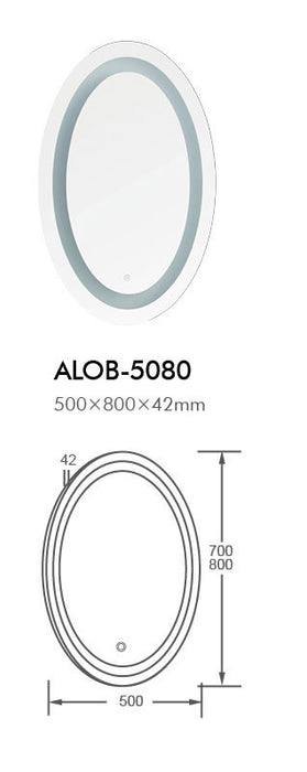 BNK ALOB-5080 LED Mirror