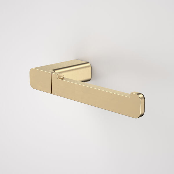 Caroma Luna Toilet Roll Holder Brushed Brass