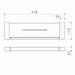 Caroma Luna Metal Shelf Chrome
