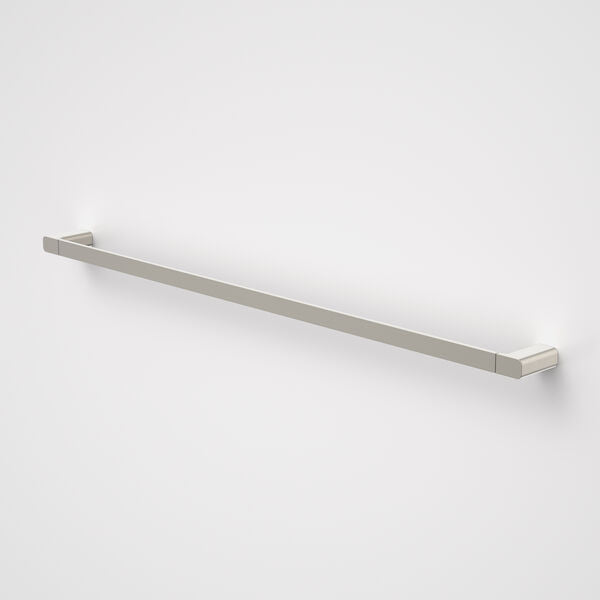 Caroma Luna Single Towel Rail 930mm - Brushed Nickel