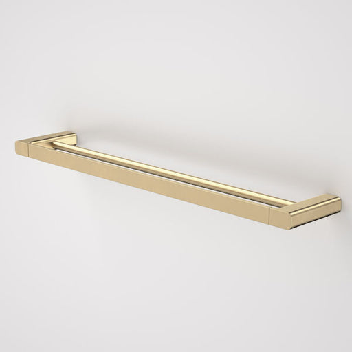 Caroma Luna Double Towel Rail 630mm Brushed Brass