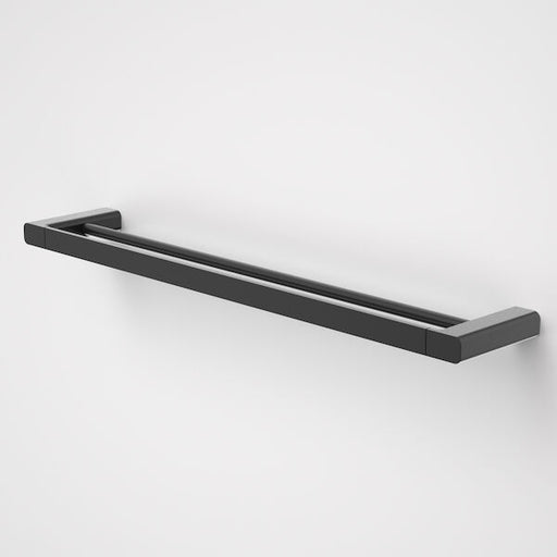 Caroma Luna Double Towel Rail 630mm Black