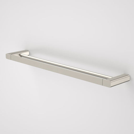 Caroma Luna Double Towel Rail 630mm Brushed Nickel