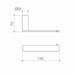 Caroma Urbane II Toilet Roll Holder - Black