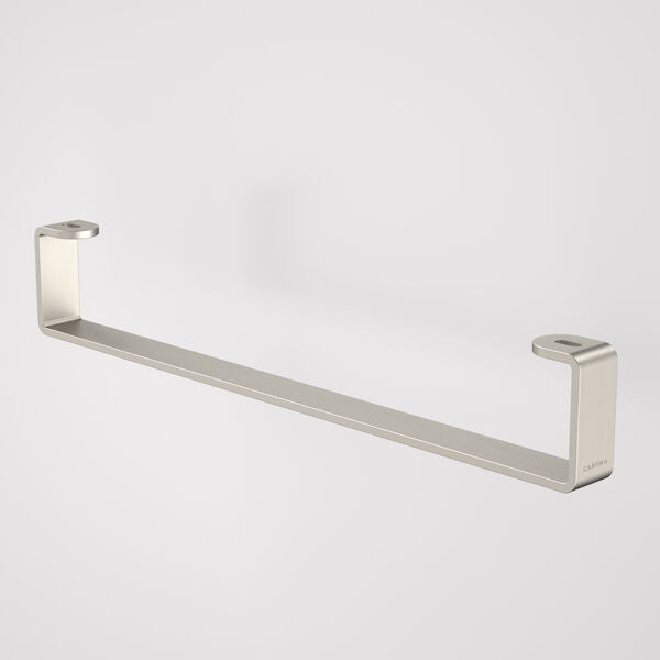 Caroma Urbane II Hand Wall Basin Integrated Rail - Brushed Nickel