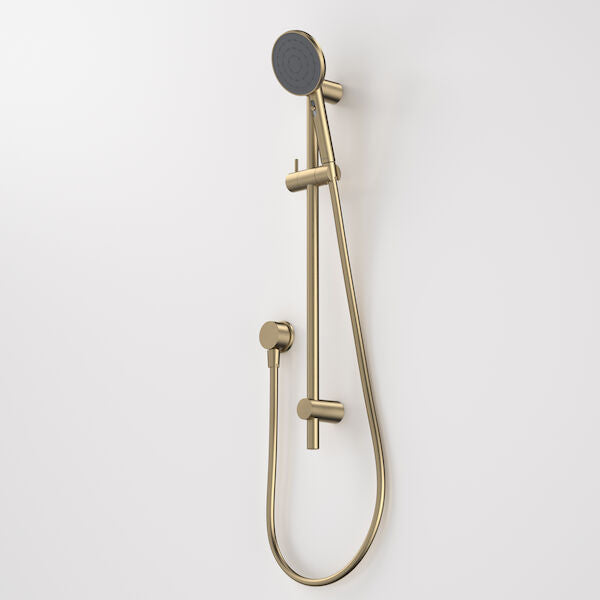 Caroma Urbane II Rail Shower - Brushed Brass