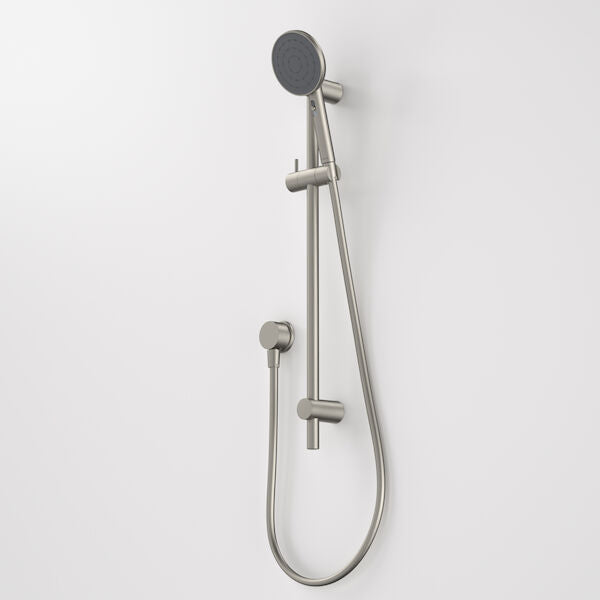 Caroma Urbane II Rail Shower - Brushed Nickel