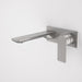Caroma Urbane II 180mm Wall Basin / Bath Mixer - Rectangular Cover Plate - Gunmetal - Sales Kit - Lead Free