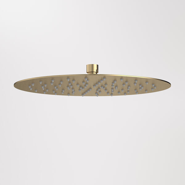 Caroma Urbane II 300mm Round Rain Shower - Brushed Brass