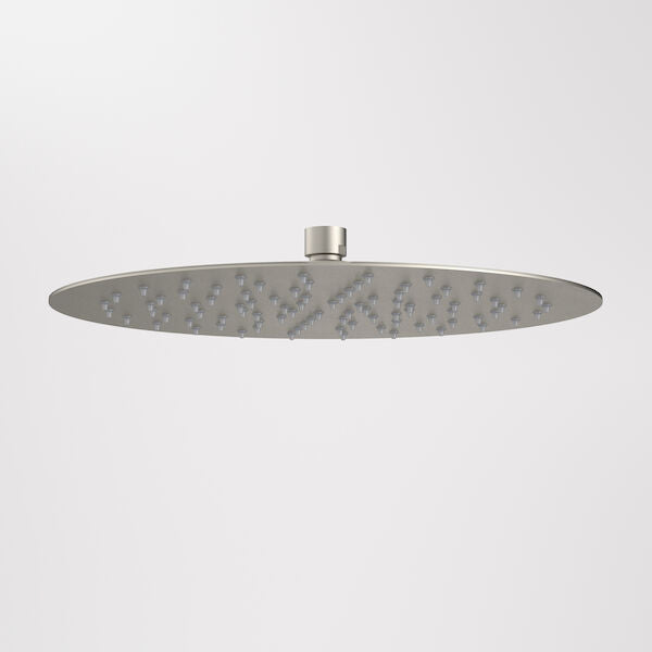 Caroma Urbane II 300mm Round Rain Shower - Brushed Nickel