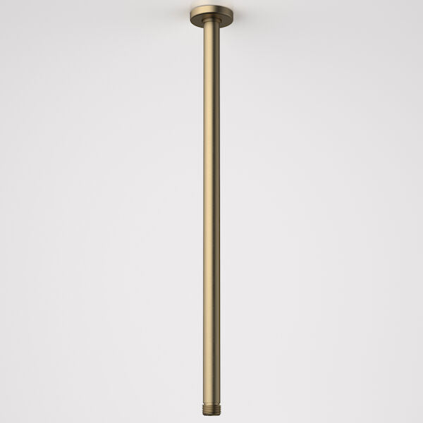Caroma Urbane II 500mm Ceiling Shower Arm - Brushed Brass