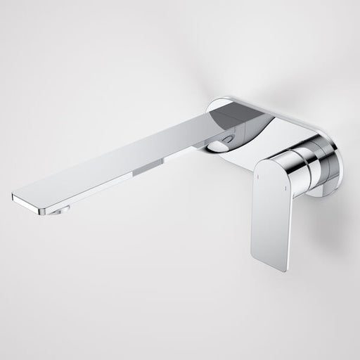 Caroma Urbane II 220mm Wall Basin / Bath Mixer - Round Cover Plate - Chrome - Sales Kit - Lead Free