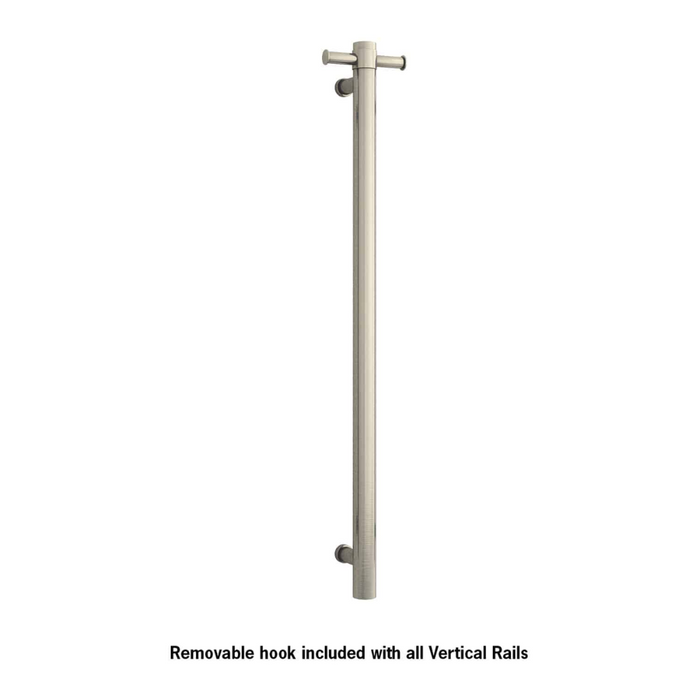 Thermorail Straight/Round 12Volt Vertical Bar 900x142x100mm With Optional Hook