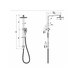 Eden Square Multi Function Shower Set