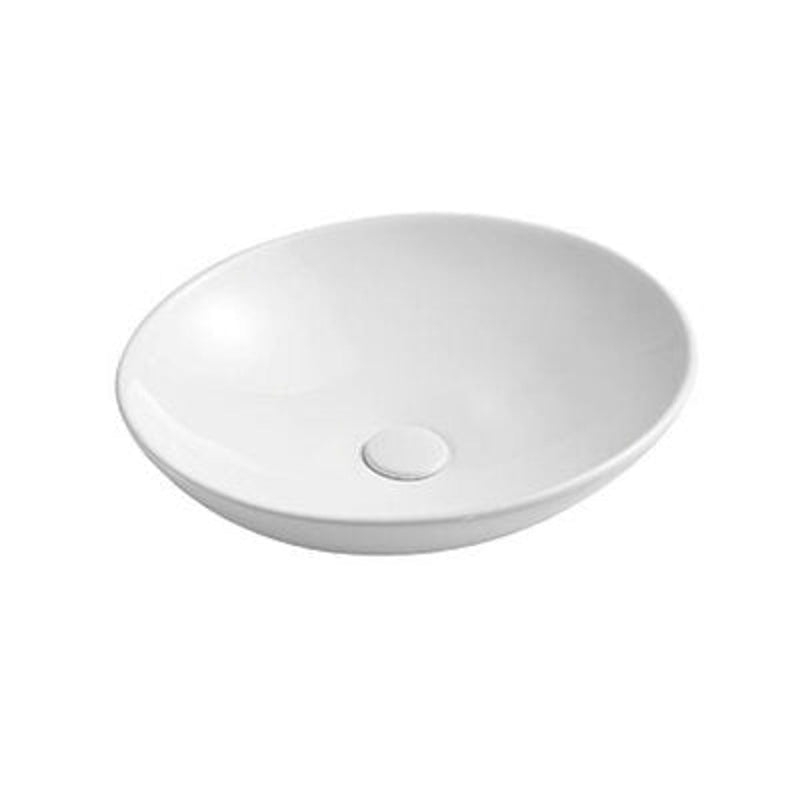 BNK Naga APB-03495-WH Above Counter Basin Gloss White