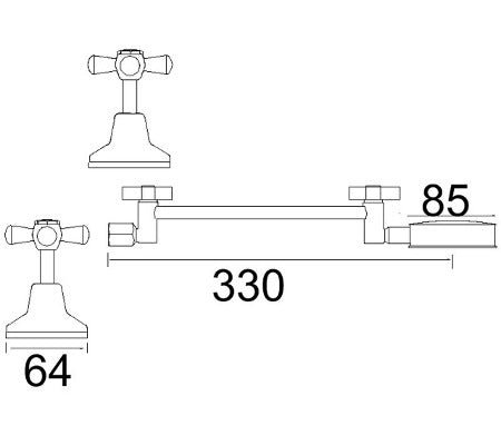 Millennium Tradesman Shower Set