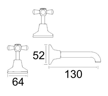 Millennium Tradesman Bath Set