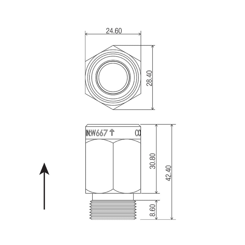 Conserv Basin Flow Control Valve