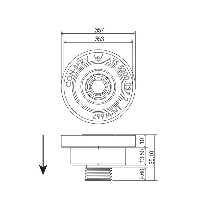 Conserv Flange Flow Control Valve