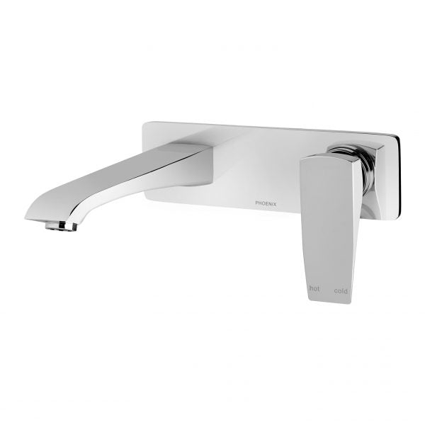 Phoenix Argo Wall Bath Mixer Set 180mm - Chrome