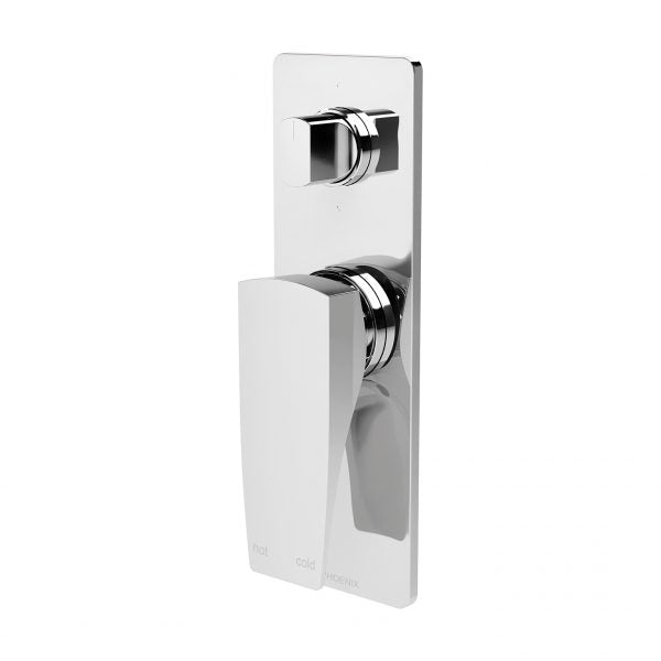 Phoenix Argo Shower / Bath Diverter Mixer Chrome
