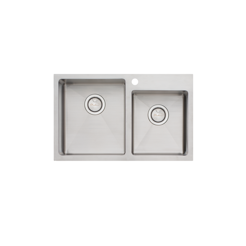 Oliveri Apollo 1 & 3/4 Offset Bowl Sink