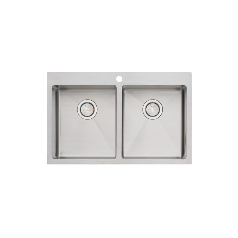 Oliveri Apollo Double Bowl Inset Sink