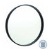 Contractor 600mm Diameter Round Black Frame Mirror with Demister