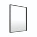 Contractor 750x900mm Mirror with Matt Black Frame